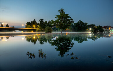 Obraz premium view of the river