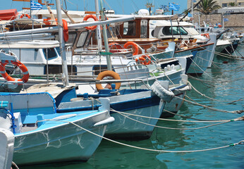 Port in Heraklion.