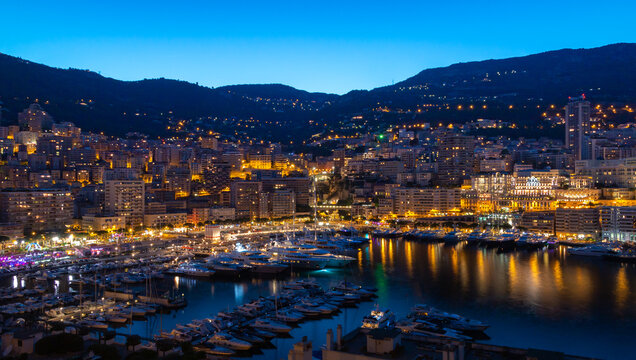 Port Hercule Sunset