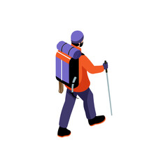 Obraz premium Rock Climbing Icon