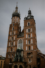 Fototapeta na wymiar Cathedral in Kraków 