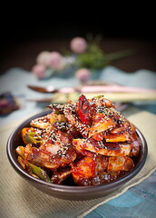 seasoned crab, spicy marinated crab ,양념꽃게