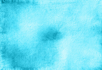 Abstract pastel watercolor hand painted background texture. aquarelle abstract emerald backdrop. horizontal template