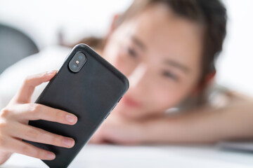 スマートフォン・女性
