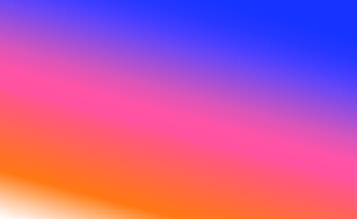 Gradient summer sunset sky, multicolored vertical background, illustration. The vibrant spring or summer background - a sunrise colorful sky without clouds.