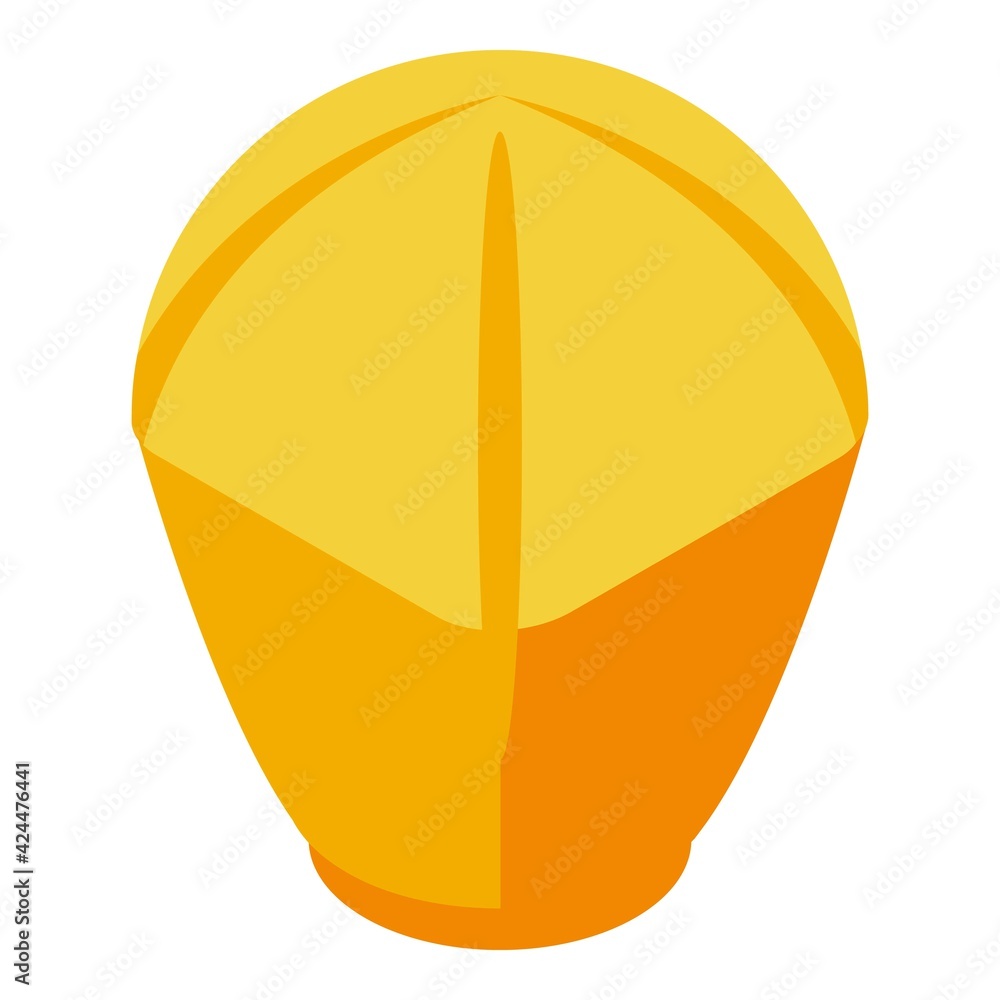 Poster culture floating lantern icon. isometric of culture floating lantern vector icon for web design isol