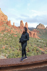 the Chapel of the Holy Cross. Operated by the Catholic Diocese of Phoenix, the chapel is open to all but does not operate as a Catholic church