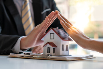 A business couple who bought a house together for planning their future lives,Mortgage loan...