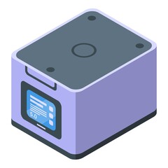 Gmo laboratory icon. Isometric of Gmo laboratory vector icon for web design isolated on white background