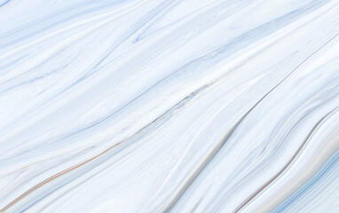 Marble rock texture blue ink pattern liquid swirl paint white dark that is Illustration background for do ceramic counter tile silver gray that is abstract waves skin wall luxurious art ideas concept.