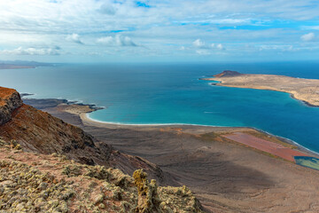 La Graciosa Island, near Lanzarote, Canary Islands, Spain
