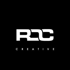 RDC Letter Initial Logo Design Template Vector Illustration