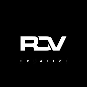 RDV Letter Initial Logo Design Template Vector Illustration