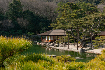 名勝！栗林公園