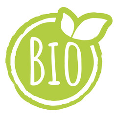 modern green stamp bio