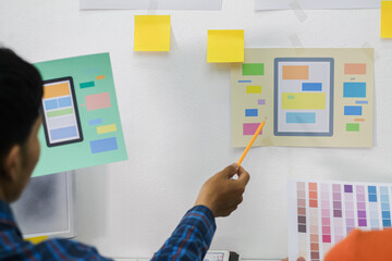 Smooth Focus,A team of UI UX web designers are working together to develop a mobile responsive...