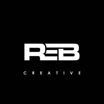 REB Letter Initial Logo Design Template Vector Illustration