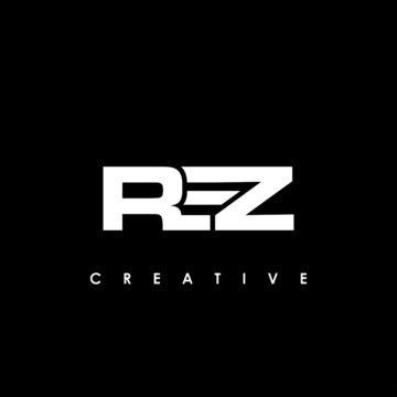 REZ Letter Initial Logo Design Template Vector Illustration