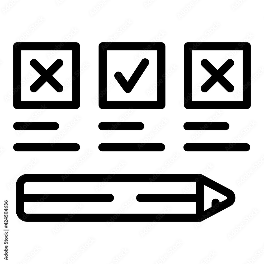 Poster task schedule icon. outline task schedule vector icon for web design isolated on white background