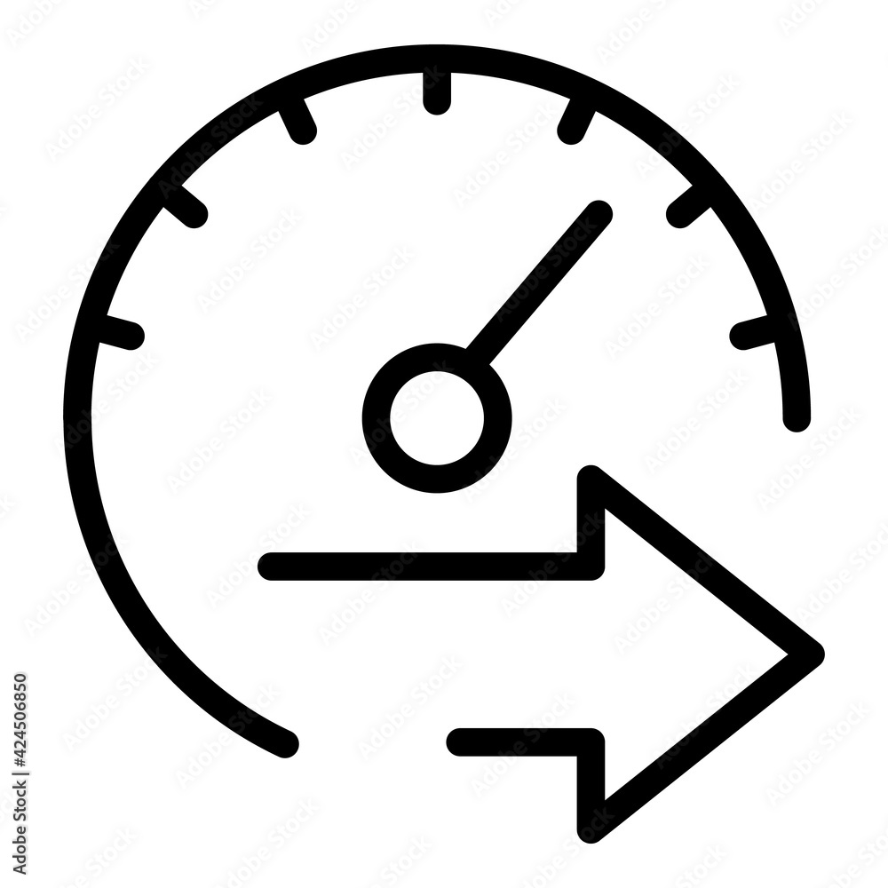 Aufkleber time backup icon. outline time backup vector icon for web design isolated on white background
