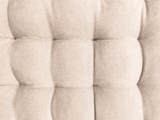 Close up of a pillow. Beautiful textile texture.