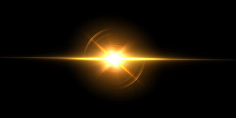 Glow light effect. Vector 10 eps	