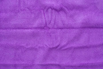 purple  fabric microfiber cleaning cloth background