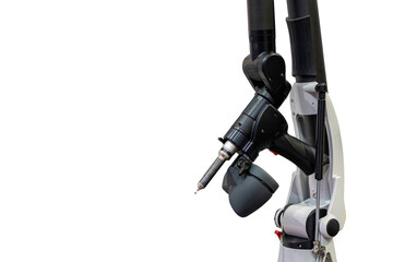 Portable gun scan or handheld 3d laser scan with touch probe instrument of high technology and...