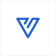V logo