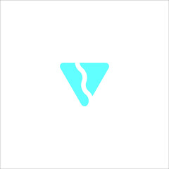 V logo