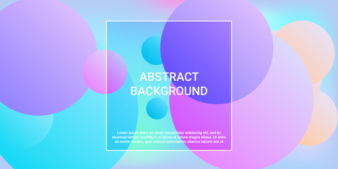 Background picture with balls for banner design.