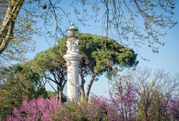The lighthouse of Gianicolo- Rome Italy
