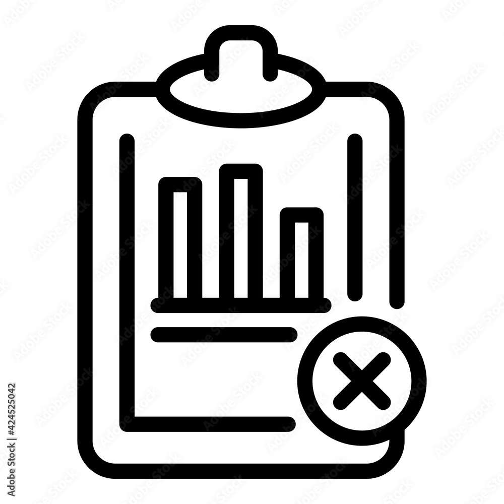 Aufkleber manager clipboard icon. outline manager clipboard vector icon for web design isolated on white backg
