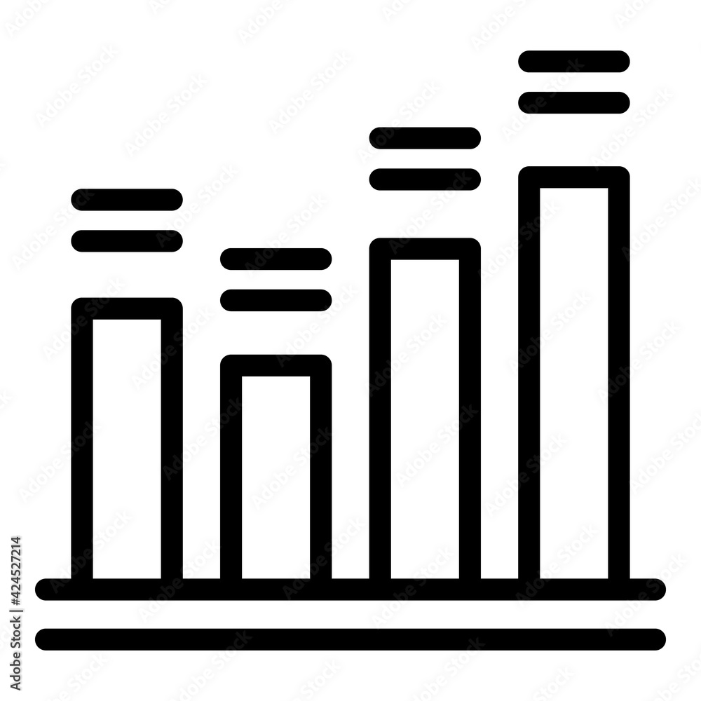 Poster standards value icon. outline standards value vector icon for web design isolated on white backgroun