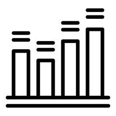 Standards value icon. Outline standards value vector icon for web design isolated on white background