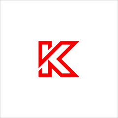 Fototapeta premium K logo