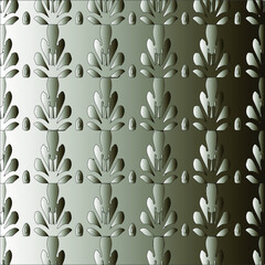 Pattern with a black-and-white gradient . Abstract metallic background