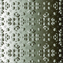 Pattern with a black-and-white gradient . Abstract metallic background