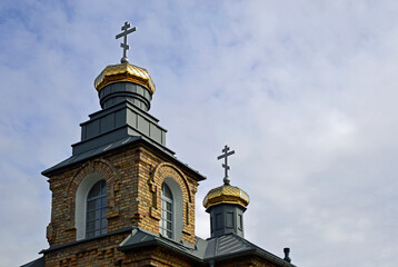 Orthodox cemetery chapel dedicated to the holy martyr Paul built in 1901 in the town of Sok&oacute;łka in Podlasie, Poland