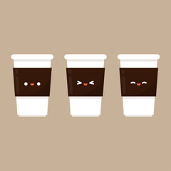 Coffee cup . Coffee cup vector.