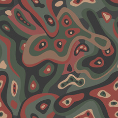 tropical modern seamless pattern
