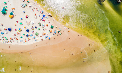 beach from above