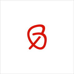 B logo