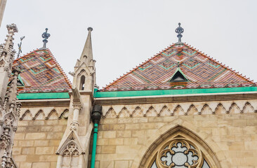 Church of Our Lady or Matthias Church ( Matyas templom), Castle District, Budapest Hungary