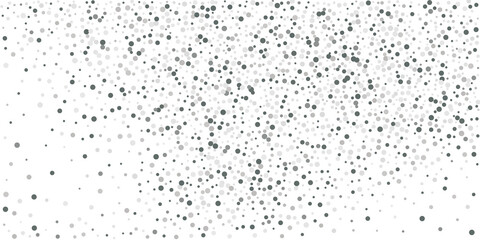 Silver shine of confetti on a white background.  Luxury festive background. Decorative element. Element of design. Vector illustration, EPS 10.