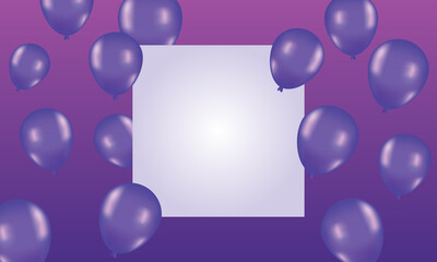 Happy Birthday background template