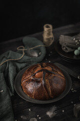 Easter folar with egg