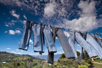 drying pants