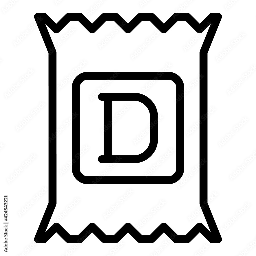 Poster supplement bar icon. outline supplement bar vector icon for web design isolated on white background