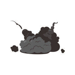 Black Smoke Explosion Composition